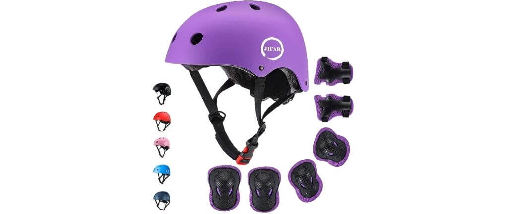 JIFAR – Hoverboard Helmet with Kneed & Elbow Pads